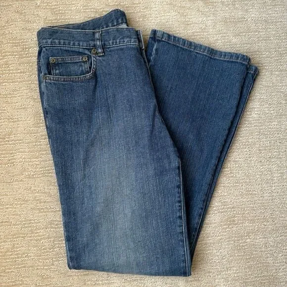 Lauren Jeans Company Straight Leg Jeans, Size 6 - Picture 4 of 10